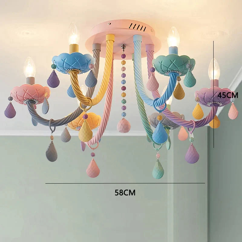 Macaron LED Ceiling Chandelier