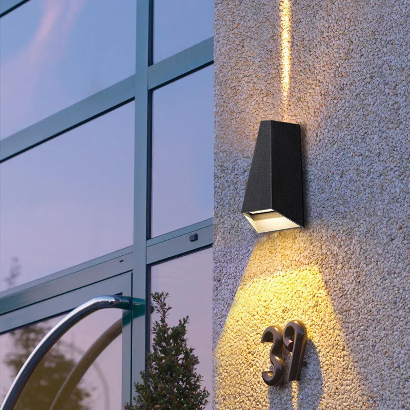 Decorbites™ LED-Wandspülleuchte für Garten, Balkon, Treppe, Villa, Außenbeleuchtung