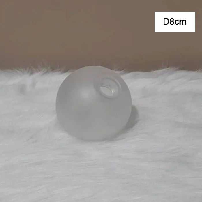 Decorbites™ Glas-Schirmabdeckung Ersatz mit 2 cm Fittingsöffnung für Globusgrößen D8cm-D25cm