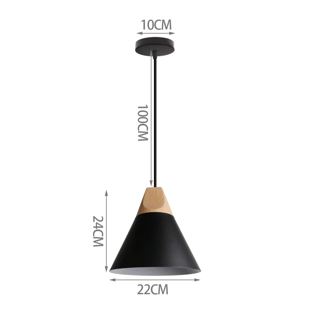 Decorbites™ Industrielle Pendelleuchte Modern Vintage Retro Loft Hängelampe Nordisches Design