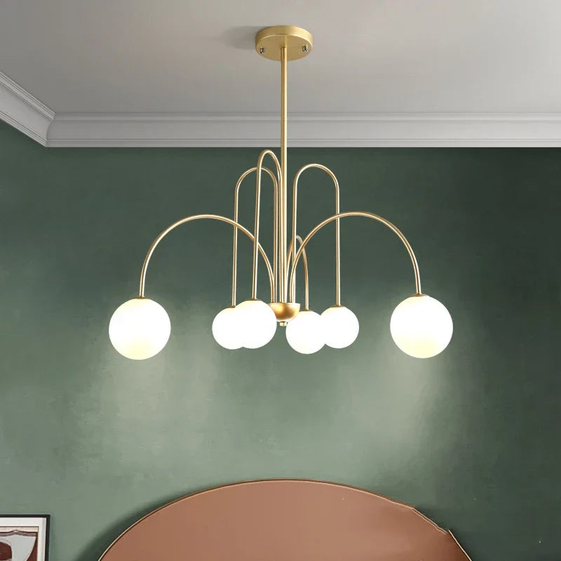 Decorbites™ Glasballen-Hängeleuchter mit LED für Esszimmer Wohnzimmer Bar Kücheninsel