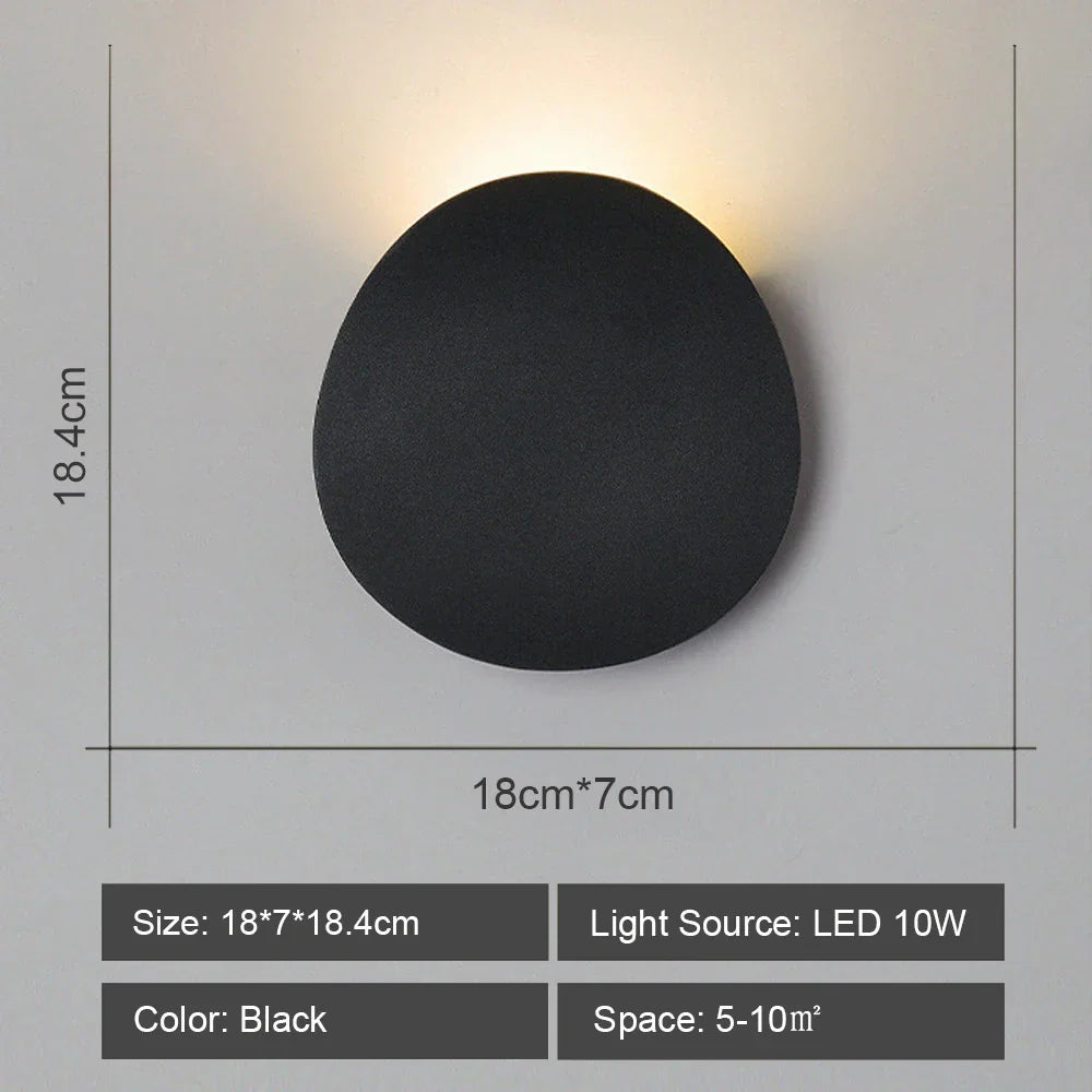 Decorbites™ LED-Acrylic-Wandlampenschirm für Schlafzimmer Wohnzimmer Heimdekoration