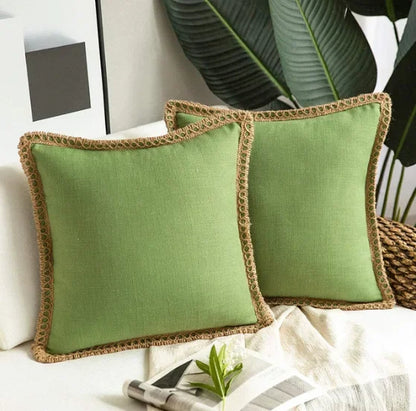 Decorbites™ Hahnentritt-Muster Kissenbezug 30x50 cm Schwarz und Weiß Bogen-Taille Kissenhülle