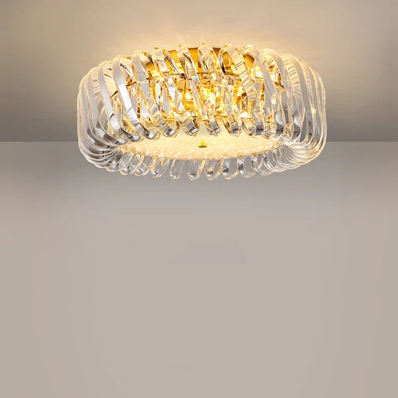 Gold LED Trend Chandelier