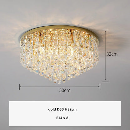 Decorbites™ Kristallstahl LED Deckenleuchter, modernes Art-Deco-Leuchtenobjekt