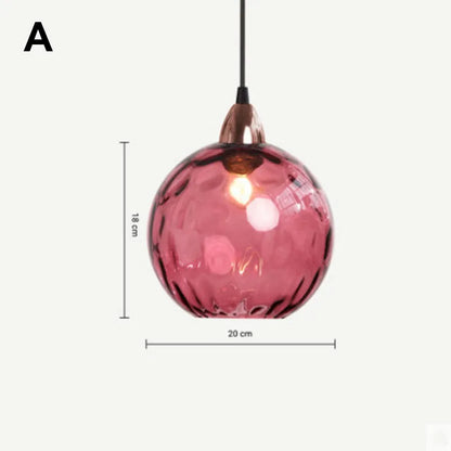 Decorbites™ Glas-Kugelluster-Hängeleuchten - Modernes nordisches Design für Küche, Schlafzimmer oder Restaurant