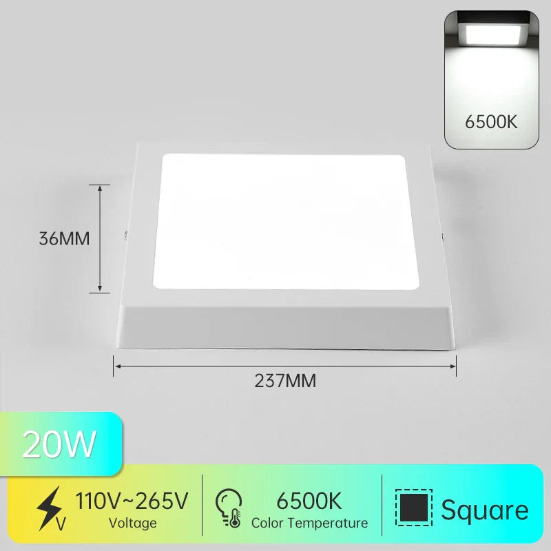 Decorbites™ LED-Deckenleuchter-Paneelleuchte für Heimdekoration und Beleuchtung