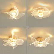 Gold Nordic Ceiling Light With Efficient LED