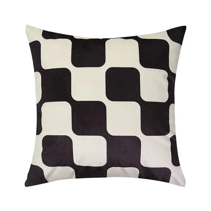 DecorBites™ Fluffy Velvet Pillow Case Cushion Cover - Soft & Modern Room Decor