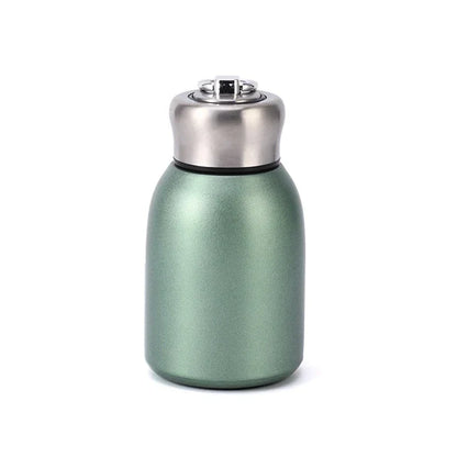DecorBites™ 300ml Mini Coffee Vacuum Flask Stainless Steel Travel Water Bottle