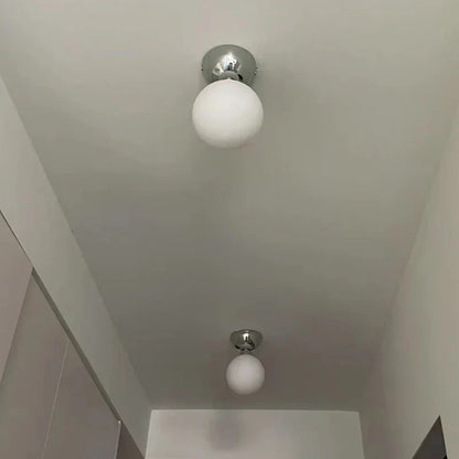DecorBites™ Glass Iron LED Ceiling Light - Modern Nordic Style Lighting Fixtures