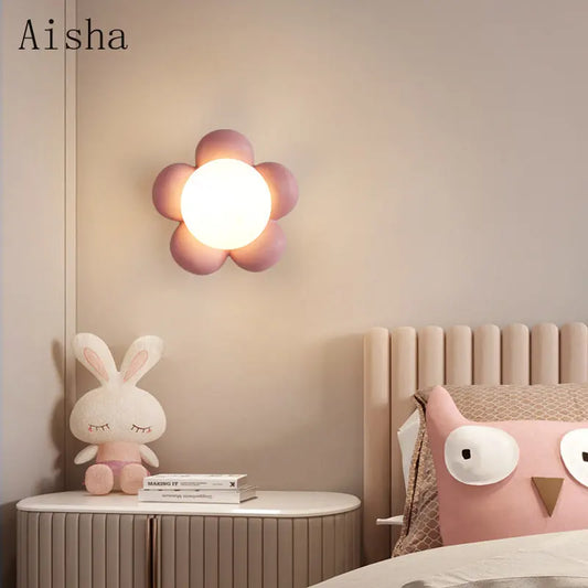 Decorbites™ Kinder-Freizeitpark-Blüten-LED-Wandlampe