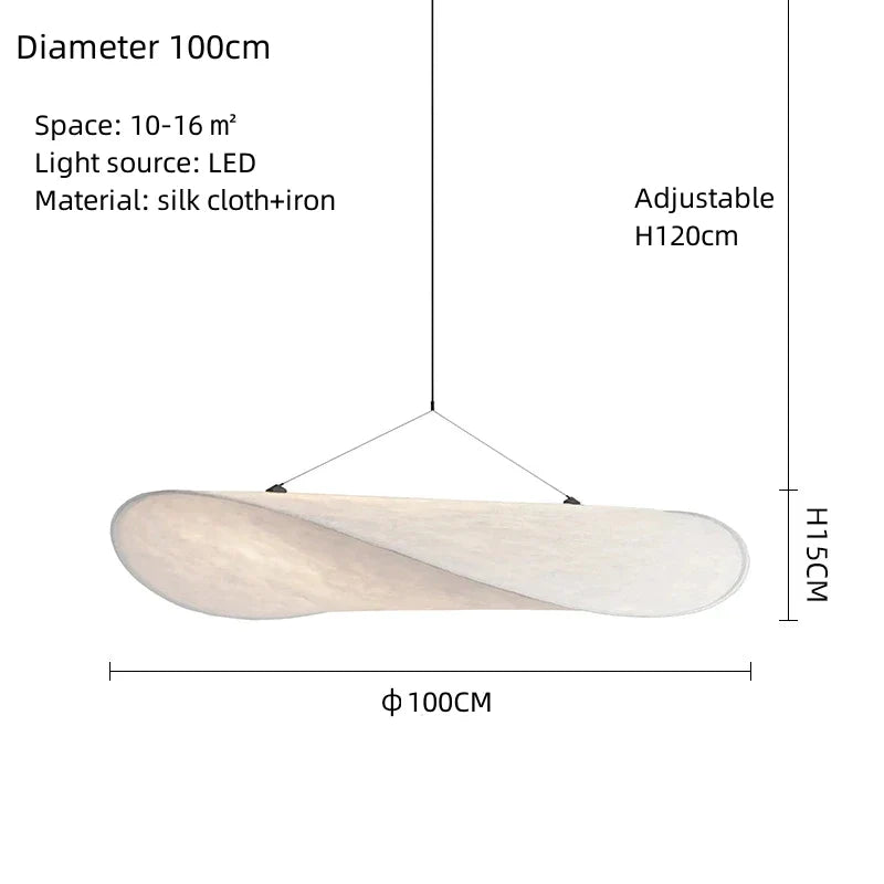 Decorbites™ Designer-Stoffbezug-Hängeleuchter für Wohnzimmer Schlafzimmer Heimdekoration