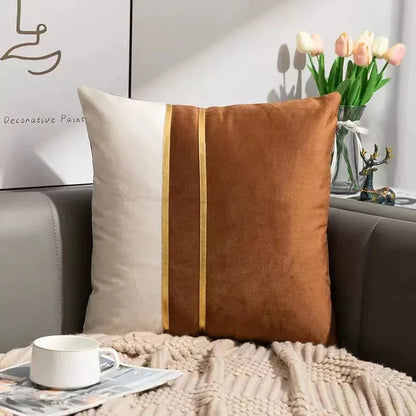 Decorbites™ Hahnentritt-Muster Kissenbezug 30x50 cm Schwarz und Weiß Bogen-Taille Kissenhülle