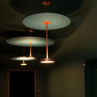 Decorbites™ Baumwoll-Runde Pendelleuchten für modernes minimalistisches Wohnraum-Dekor