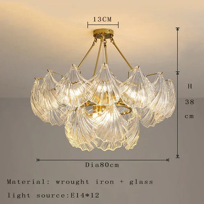 Decorbites™ Kristallglas-Lüster: Luxuriöser Retro-Pendantleuchter für die Dekoration von Esszimmer, Wohnzimmer und Schlafzimmer