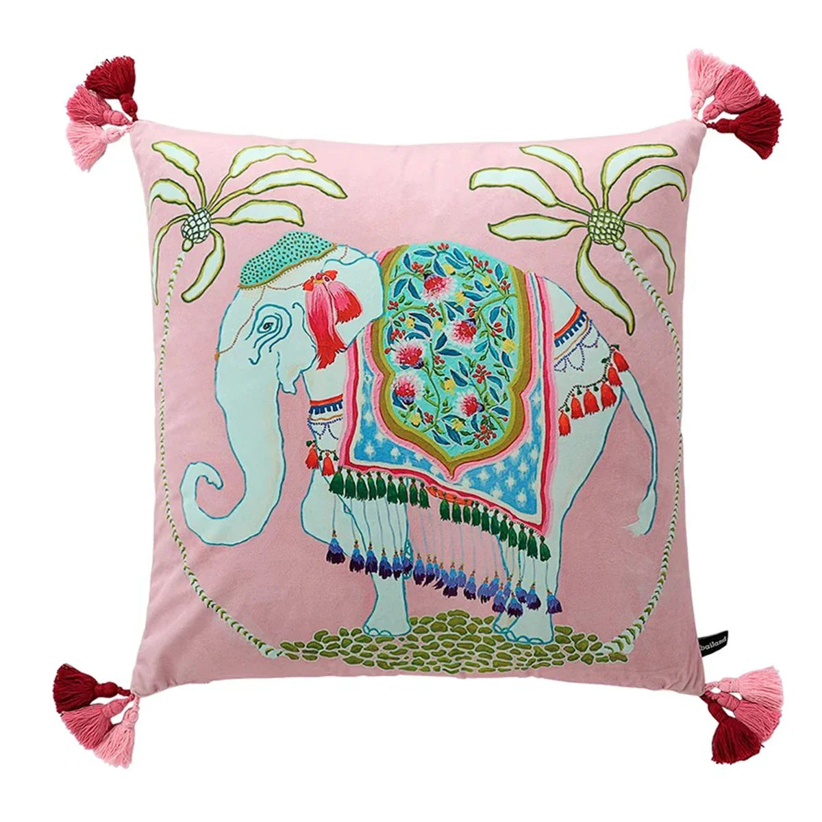 Cheetah Tassel Cushion Cover