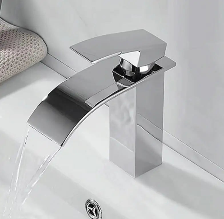 Rose Gold Waterfall Faucet