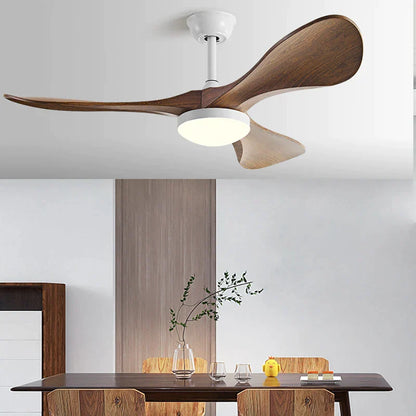 Decorbites™ 132 cm moderne LED-Deckenleuchte mit starkem Luftstrom und leisem Betrieb