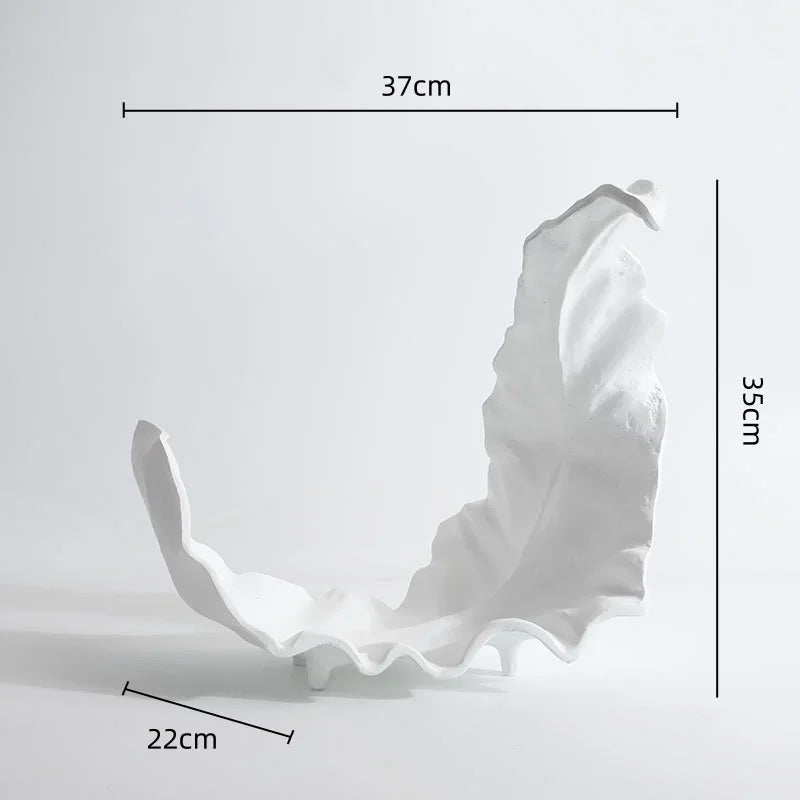 Decorbites™ Blattschale Harzschüssel: Handgefertigte Desktop-Aufbewahrung & Heimdekoration