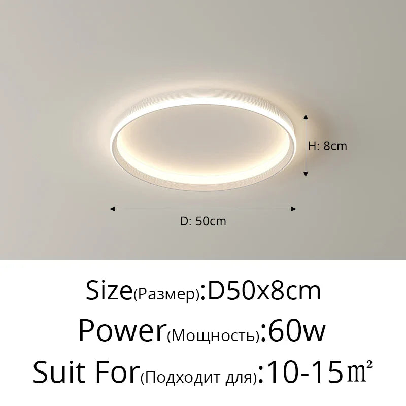 Decorbites™ LED-Deckenleuchter für Wohnzimmer Küche Esszimmer Arbeitszimmer Moderne Innenbeleuchtung
