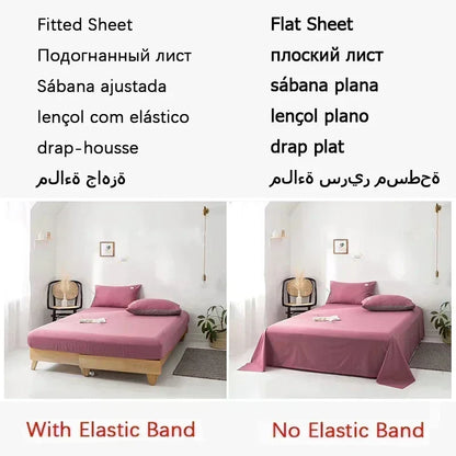 DecorBites™ High-Density Milk Fleece Warm Bedding Set for Winter