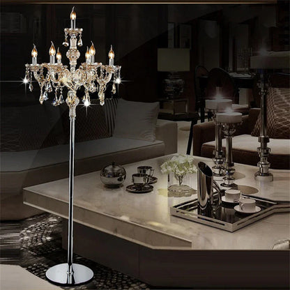 Decorbites™ Kristall-Stehlampe: Luxuriöse LED-Mode für Wohnzimmer und Schlafzimmer