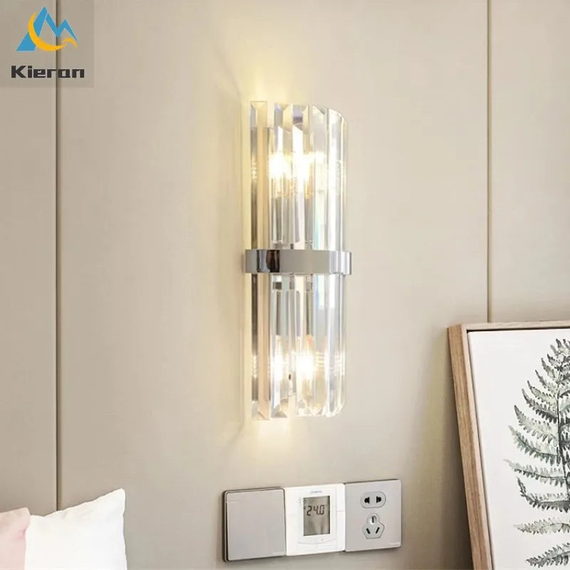 Decorbites™ Crystal-LED-Wandlampen: Moderne 40 cm Schlafzimmer-Wohnzimmer-Lampe