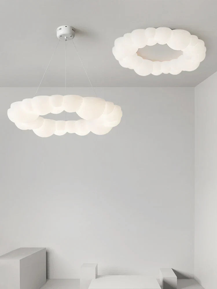 Decorbites™ Cloud LED-Kronleuchter Moderne Nordische Deckenlampe Ringbeleuchtung