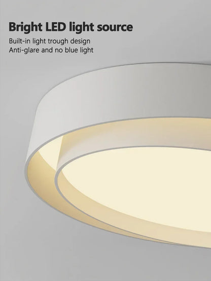 DecorBites™ LED Ceiling Light Modern Minimalist Indoor LightingFixture White Black Grey