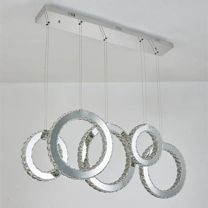 Decorbites™ Kristallkreis LED-Hängeleuchter für das Esszimmer
