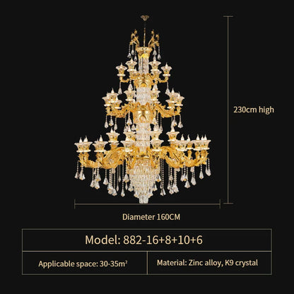Decorbites™ Jade-Kristall-Kronleuchter – Elegante europäische Stil Wohnzimmerbeleuchtung