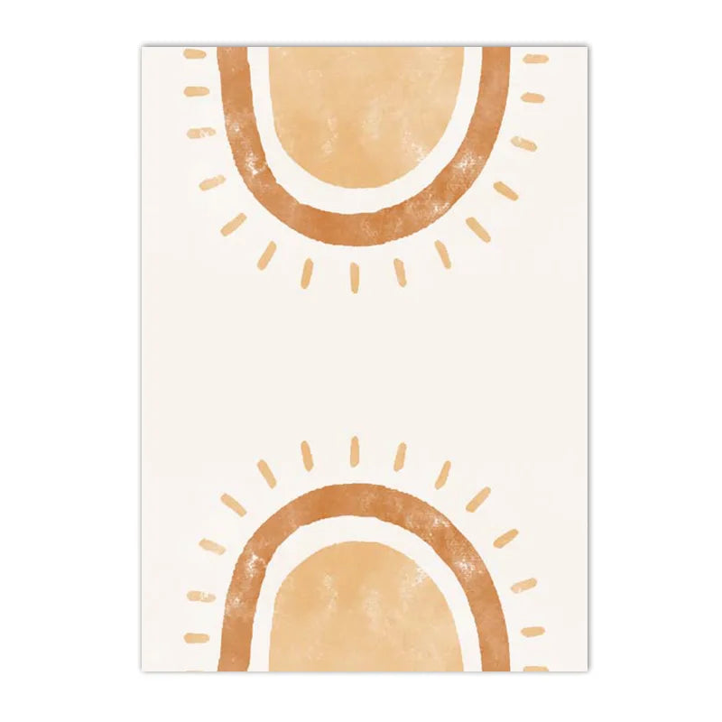 Alpaca Unicorn Rainbow Bear Heart Poster Alphabet Quotes Prints Boho Nursery Wall Art Canvas Painting Pictures Kids Room Decor