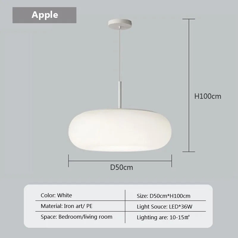 Decorbites™ Sahneapfel LED-Hängeleuchte für gemütliche Beleuchtung im Hausdekor