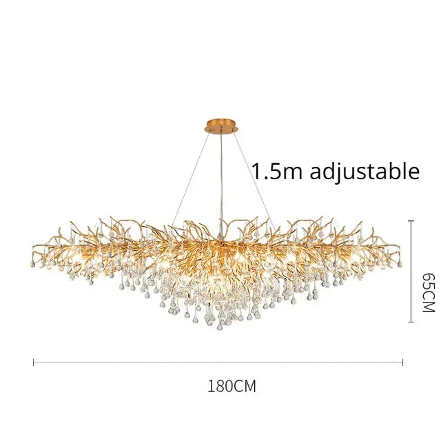 Luxury Crystal Ceiling Chandelier