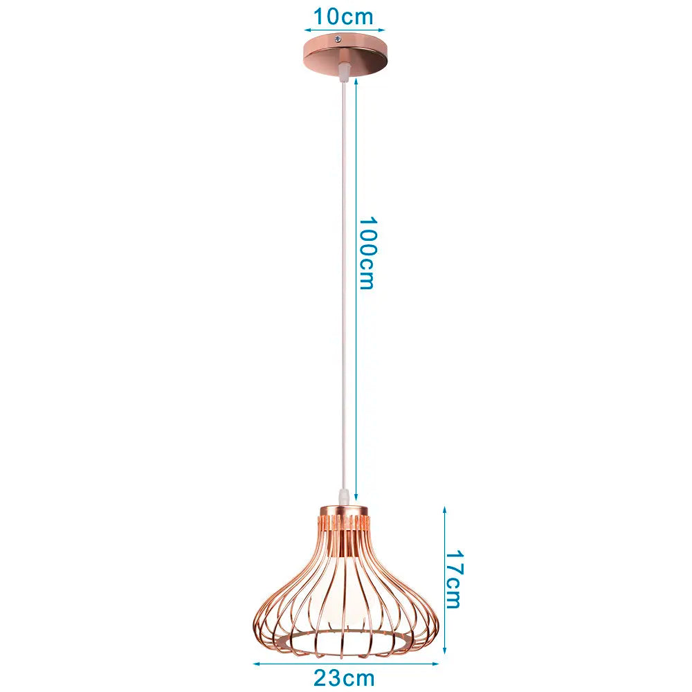Decorbites™ Industrielles Retro-Loft-LED-Pendantleuchte für Wohnzimmer, Küche und Heim