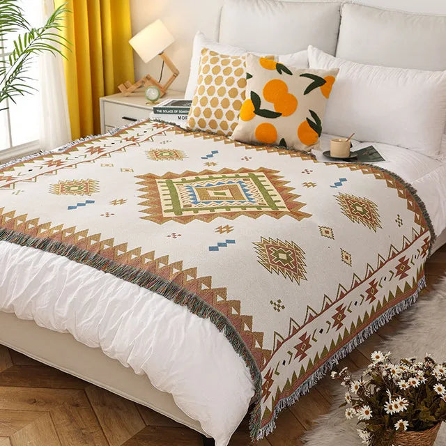 DecorBites™ Gothic Thread Blanket Throw Tapestry - Versatile Home Decor & Outdoor Essential