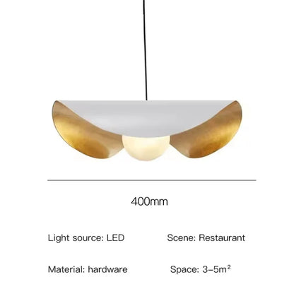 Decorbites™ Lederarm Manta Hängeleuchte – Industrieller Retro-Stil Weiß/Schwarz Deckenlampe