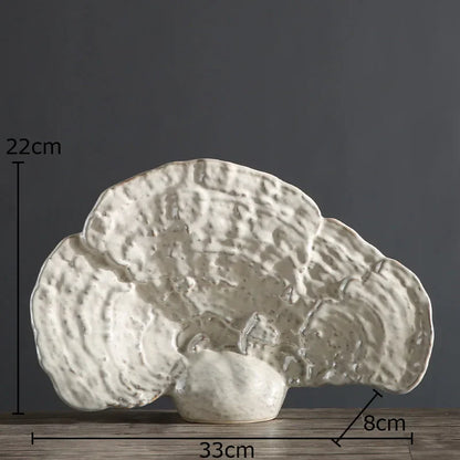 Decorbites™ Ganoderma Lucidum Skulptur Schreibtisch-Dekoration, modernes Raum-Dekor & Handwerkskunst