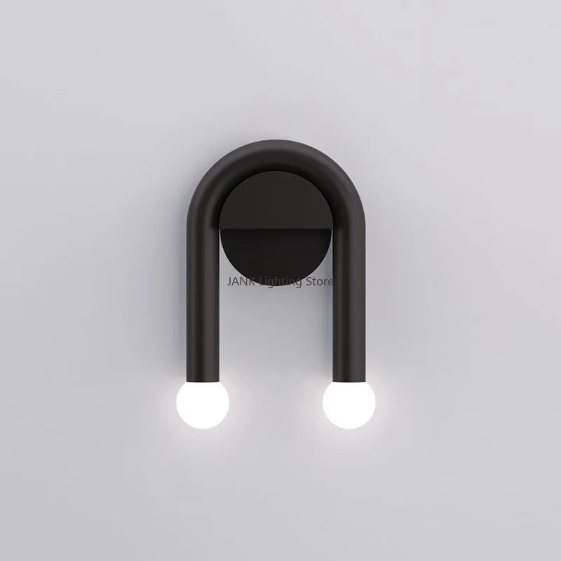 Decorbites™ LED-Wandleuchte Schwarz U-förmiges Design - Modernes Innenraum-Minimalistisches Licht