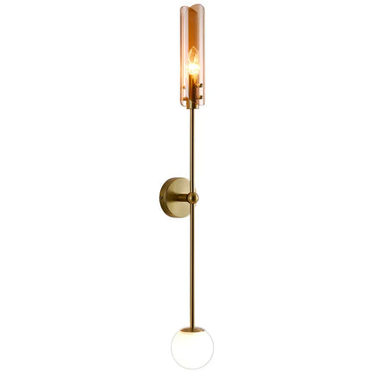 DecorBites™ Gold Metal Wall Light: Nordic Style Bedroom Bedside Lamp for Modern Living Room Decor
