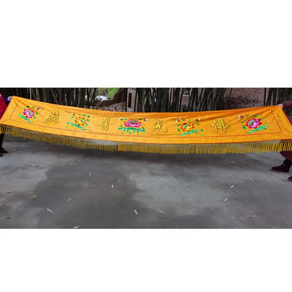 Decorbites™ Drachen-Gehäuse-Wandhänge-Altarvorhang-Set für buddhistische Haustempel-Anbetung