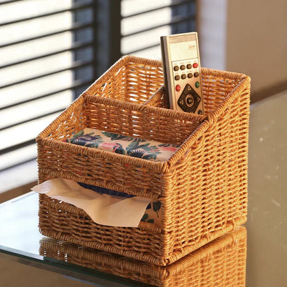 Decorbites™ Desktop-Tischbox-Stifthalter für Kleinteile Organisator Kunststoff-Aufbewahrungsbehälter
