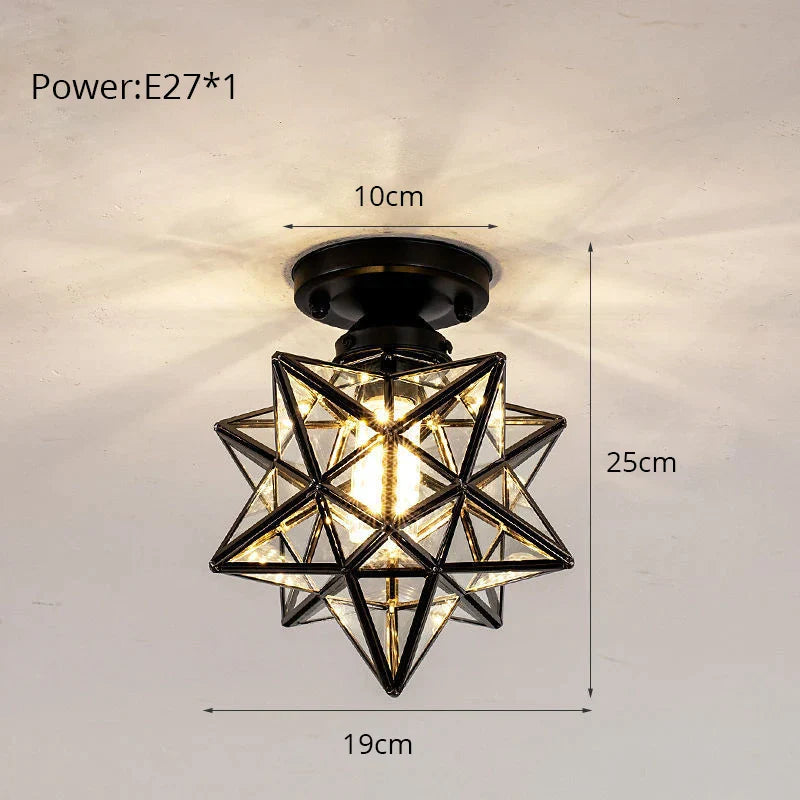 DecorBites™ Crystal Glass Nordic LED Chandelier for Modern Indoor Lighting