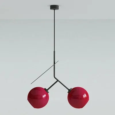 Decorbites™ Glas-Kirsch-Anhängerleuchten Hängelampe Suspension Chandelier