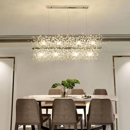 Decorbites™ Löwenzahn-Leuchter LED-Hängeleuchte für Wohnzimmer-Esszimmer-Dekoration