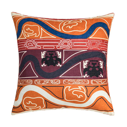 DecorBites™ Abstract Geometric Cushion Cover 45x45cm for Sofa & Bedroom Decoration