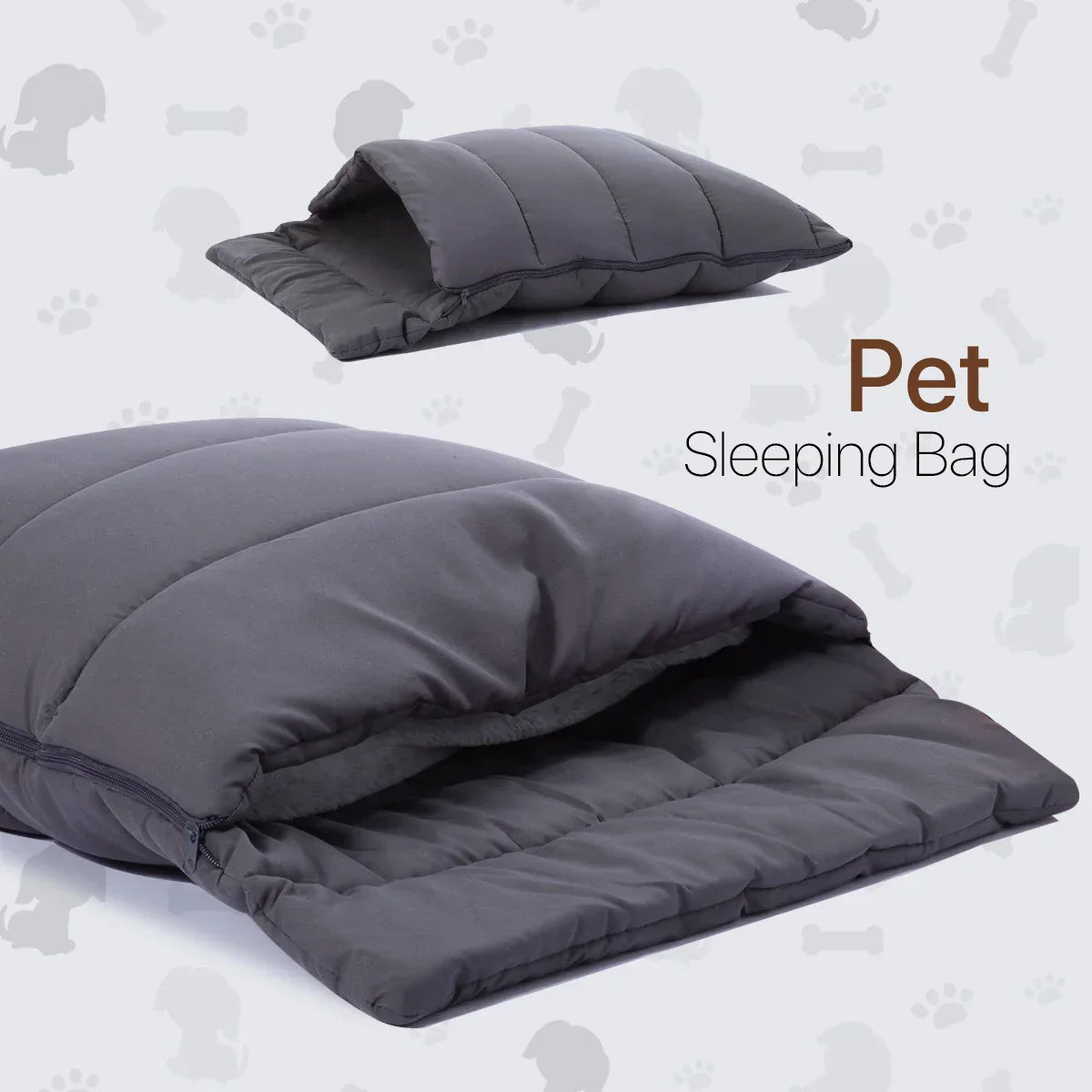 DecorBites™ Cozy Cat Cave Bed, Washable Soft Hideaway for Indoor Cats