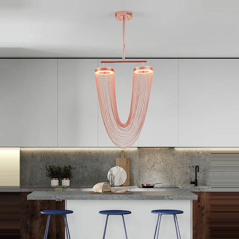 Decorbites™ LED-Aluminium-Deckenleuchter Beleuchtung Hängelampen für Foyer