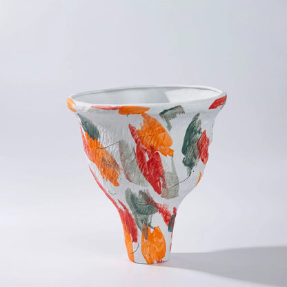 DecorBites™ Abstract Irregular Ceramic Vase Set Colorful Graffiti Ornaments Home Decoration